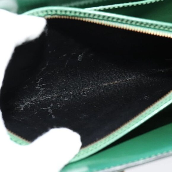 LOUIS VUITTON Epi Capuchin Shoulder Bag Green M52344 LV Auth 129902 - Picture 11 of 16